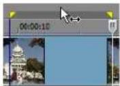 SONY Vegas Pro 10.0 - Dragging to select a time range - 1