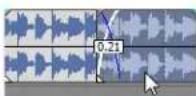 SONY Vegas Pro 10.0 - Using automatic crossfades - 2