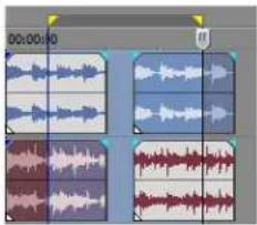 SONY Vegas Pro 10.0 - Copying a time selection and events - 1