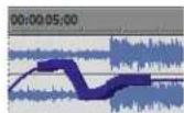 SONY Vegas Pro 10.0 - Drawing envelope points - 1