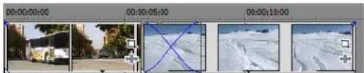 SONY Vegas Pro 10.0 - Adding a transition - 2