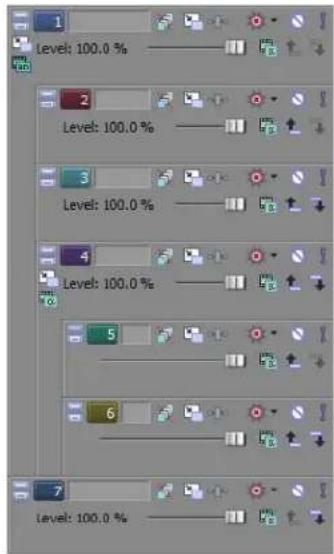 SONY Vegas Pro 10.0 - Composited group 3D motion - 2