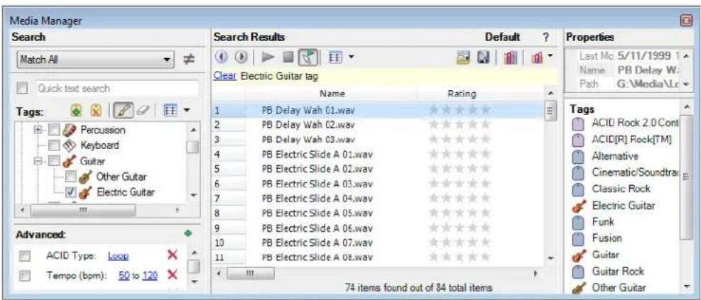 Media Manager Search Match All Quick text search Tags: Percussion Keyboard Guitar Other Guitar Electric Guitar Advanced: ACID Type: Loop Tempo (bpm): 50 to 120 Search Results Default ? Clear Electric Guitar tag Name Rating 1 PB Delay Wah 01.wav ★★★★★★ 2 PB Delay Wah 02.wav ★★★★★★ 3 PB Delay Wah 03.wav ★★★★★★ 4 PB Electric Slide A 01.wav ★★★★★★ 5 PB Electric Slide A 02.wav ★★★★★★ 6 PB Electric Slide A 03.wav ★★★★★★ 7 PB Electric Slide A 04.wav ★★★★★★ 8 PB Electric Slide A 05.wav ★★★★★★ 9 PB Electric Slide A 06.wav ★★★★★★ 10 PB Electric Slide A 07.wav ★★★★★★ 11 PB Electric Slide A 08.wav ★★★★★★ 74 items found out of 84 total items Properties Last Mc 5/11/1999 Name PB Delay W. Path G:\Media\Lc Tags ACID Rock 2.0 Cont ACID[R] Rock[TM] Alternative Cinematic/Soundtrac Classic Rock Electric Guitar Funk Fusion Guitar Guitar Rock Other Guitar