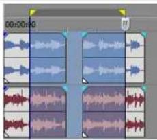SONY Vegas Pro 10.0 - Cutting a time selection - 1