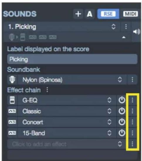 AROBAS MUSIC Guitar Pro 7 - Effect chains: - 1