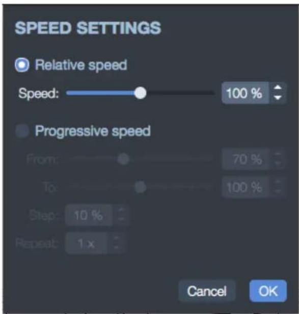 AROBAS MUSIC Guitar Pro 7 - Relative speed and progressive speed: - 2