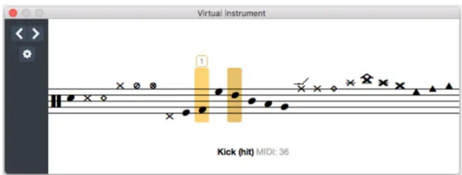 AROBAS MUSIC Guitar Pro 7 - 4/3/2/ Virtual drums - 1