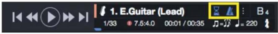 AROBAS MUSIC Guitar Pro 7 - Relative speed and progressive speed: - 3