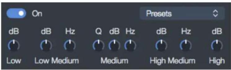 AROBAS MUSIC Guitar Pro 7 - The equaliser: - 2