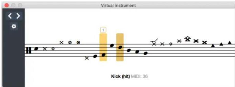 AROBAS MUSIC Guitar Pro 7 - 3/A/12/ Drums and percussions - 1
