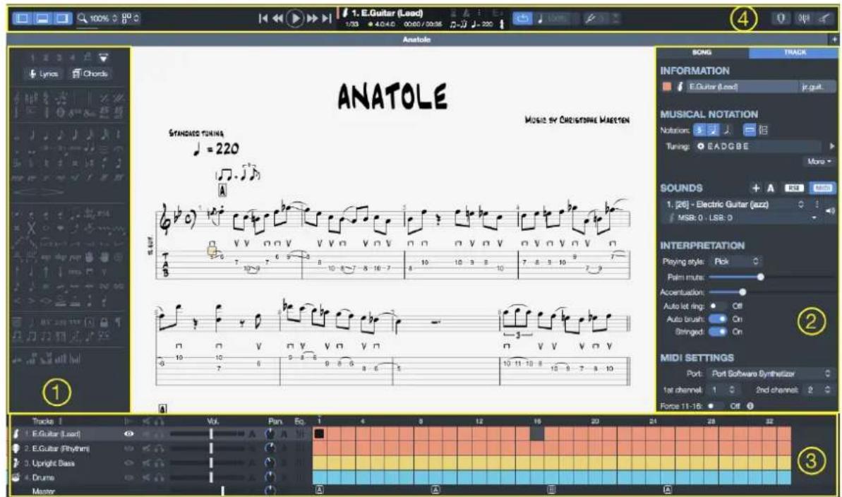 AROBAS MUSIC Guitar Pro 7 - 2/2/ Overview - 1