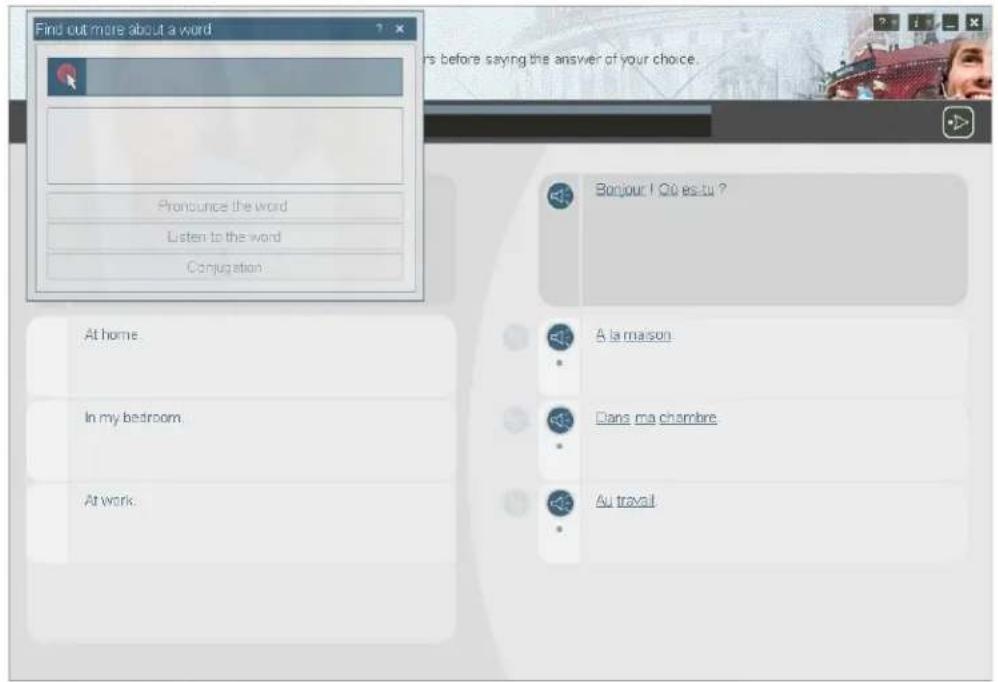 Auralog Tell me More Performance - GUIDED MODE: DIALOGUE EXPLORE - 4