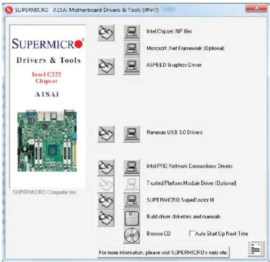 Supermicro SuperServer 5018A-LTN4 - 5-11 Installing Software - 1