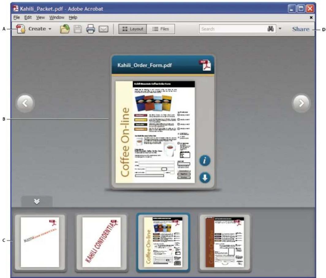 ADOBE Acrobat X Standard - PDF Portfolio window overview - 1