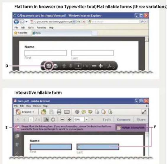 ADOBE Acrobat X Standard - Is the form fillable? - 2