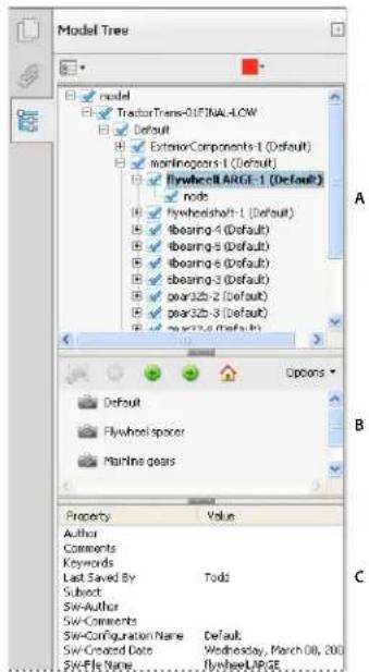 ADOBE Acrobat X Standard - Model Tree overview - 1