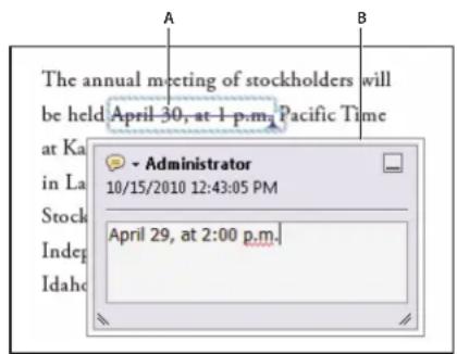 ADOBE Acrobat X Standard - Mark up text with edits - 1