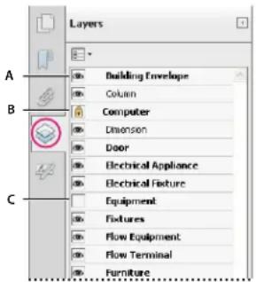 ADOBE Acrobat X Standard - Show or hide layers - 1