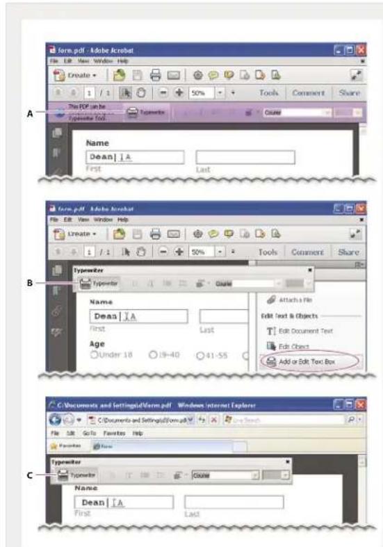 ADOBE Acrobat X Standard - Is the form fillable? - 1