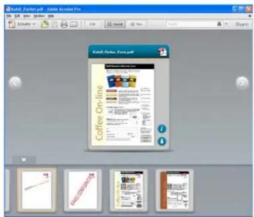 ADOBE Acrobat X Standard - Preview modes - 1