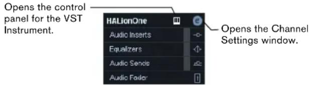 STEINBERG Cubase AI 5 - VST Instrument channels - 2
