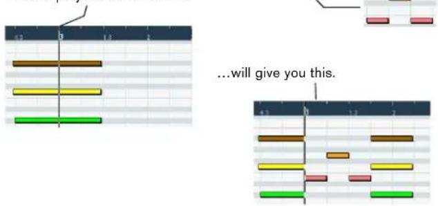 STEINBERG Cubase AI 5 - Using cut and paste - 1
