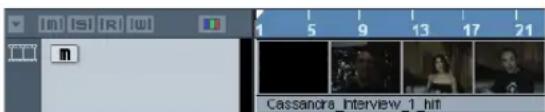 STEINBERG Cubase AI 5 - Playing back a video file - 1