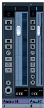 STEINBERG Cubase AI 5 - Setting the width of channel strips - 2