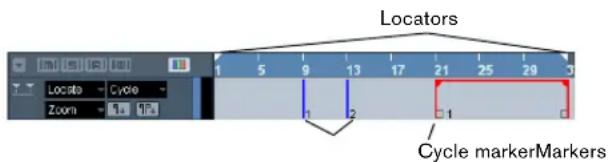 STEINBERG Cubase AI 5 - - Moving marker positions - 1