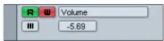 STEINBERG Cubase AI 5 - Enabling and disabling the writing of automation data - 2