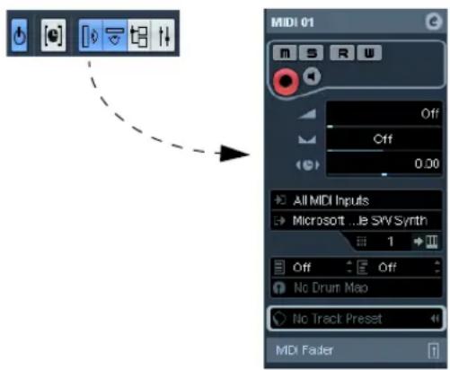 STEINBERG Cubase AI 5 - The Inspector – General handling - 1