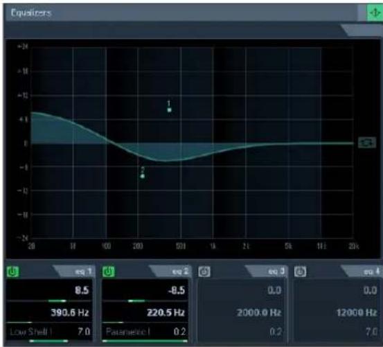 STEINBERG Cubase AI 5 - Making EQ settings - 1