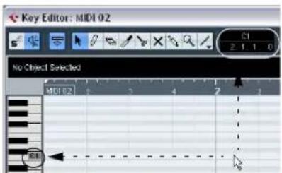 STEINBERG Cubase AI 5 - Drawing notes with the Pencil tool - 1