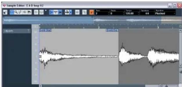 STEINBERG Cubase AI 5 - Show Audio Event - 2
