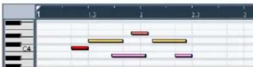 STEINBERG Cubase AI 5 - Quantize Lengths - 5