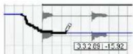 STEINBERG Cubase AI 5 - Drawing automation events - 2