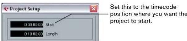 STEINBERG Cubase AI 5 - Setting up Cubase AI for external sync to timecode - 2