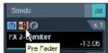 STEINBERG Cubase AI 5 - Making settings for the sends - 5