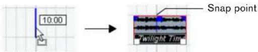 STEINBERG Cubase AI 5 - Using drag and drop - 1