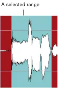 STEINBERG Cubase AI 5 - Making selections - 1