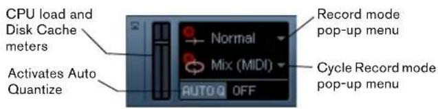 STEINBERG Cubase AI 5 - The Transport panel - 2