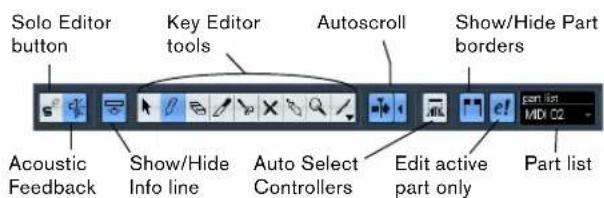 STEINBERG Cubase AI 5 - The toolbar - 1
