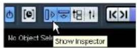 STEINBERG Cubase AI 5 - The Inspector - 1