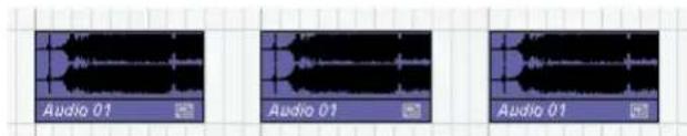 STEINBERG Cubase AI 5 - Duplicating events - 2