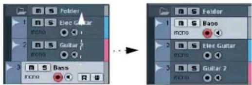 STEINBERG Cubase AI 5 - Handling folder tracks - 1