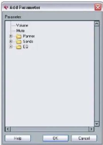 STEINBERG Cubase AI 5 - Assigning a parameter to an automation track - 2