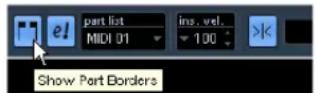 STEINBERG Cubase AI 5 - Handling several parts - 3