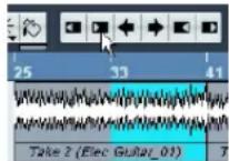 STEINBERG Cubase AI 5 - Adjusting the size of the selection range - 2