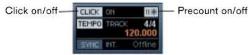 STEINBERG Cubase AI 5 - Using the metronome - 1