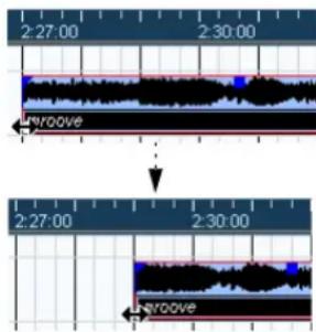 STEINBERG Cubase AI 5 - Resizing events - 2